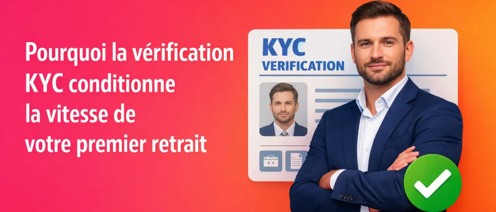 Pourquoi la vérification KYC conditionne la vitesse de votre premier retrait
